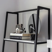 *New* "Prince" marble, black metal bookshelf from Style In Form