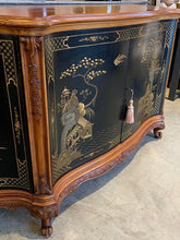 Vintage chinoiserie sideboard