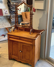 Vintage wash stand cabinet